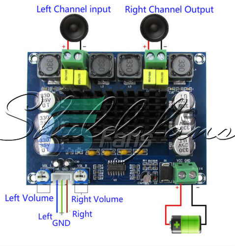 TPA3116D2 2x50W 2x50W+100W 2x120W Class D Dual Channel Digital Stereo Amplifier - Picture 29 of 34