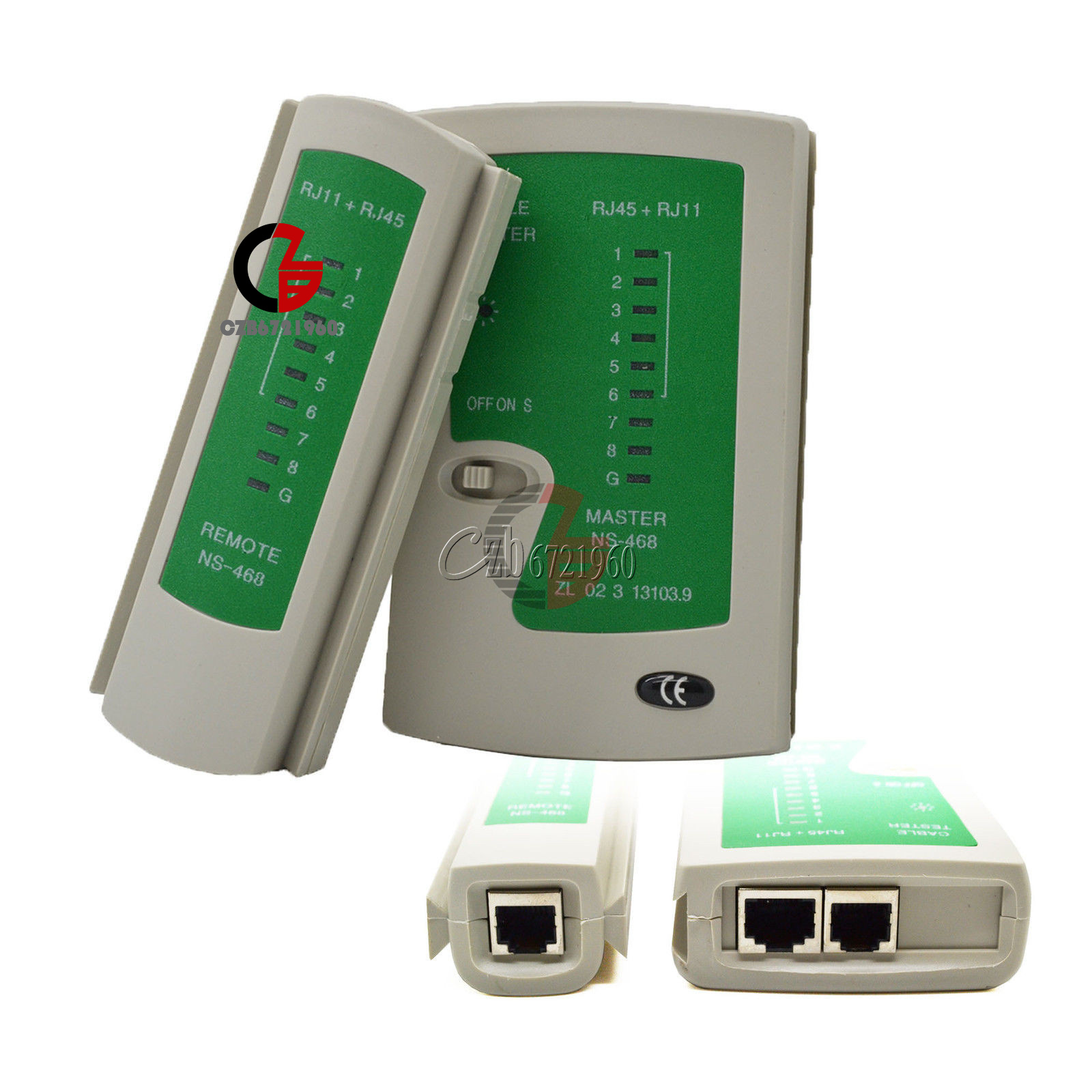 RJ45/RJ11 Cat5e Cat6 Professional Super Network Lan Cable Tester Test Tool - 第 13/25 張圖片
