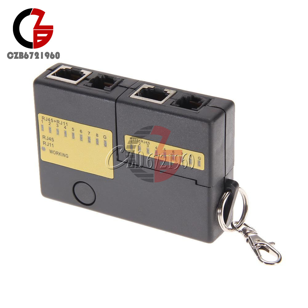 RJ45/RJ11 Cat5e Cat6 Professional Super Network Lan Cable Tester Test Tool - 第 19/25 張圖片