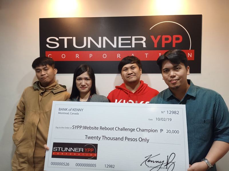 SYPP Website Reboot Challenge Champion