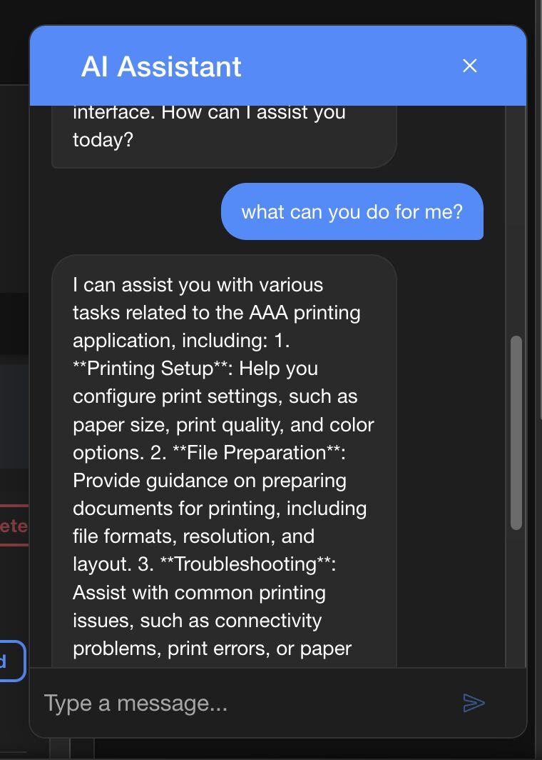 first conversation with my ai