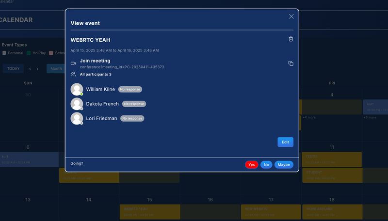 webrtc socket service worker pwa