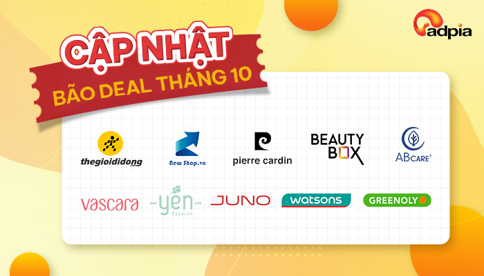Ưu đãi chiến dịch chỉ có trong tháng 10 của nàng