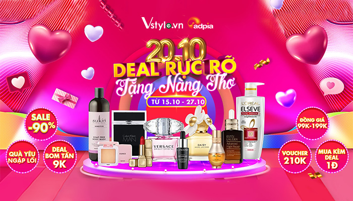 [VSTYLE] 20.10 DEAL RỰC RỠ TẶNG NÀNG THƠ