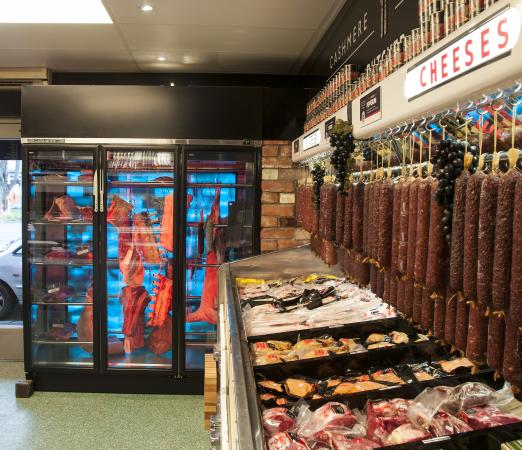 SKOPE Refrigeration, Custom Refrigeration, Custom Aged Meat Display Fridge, Cashmere Cuisine, Christchurch, New Zealand, Butchery