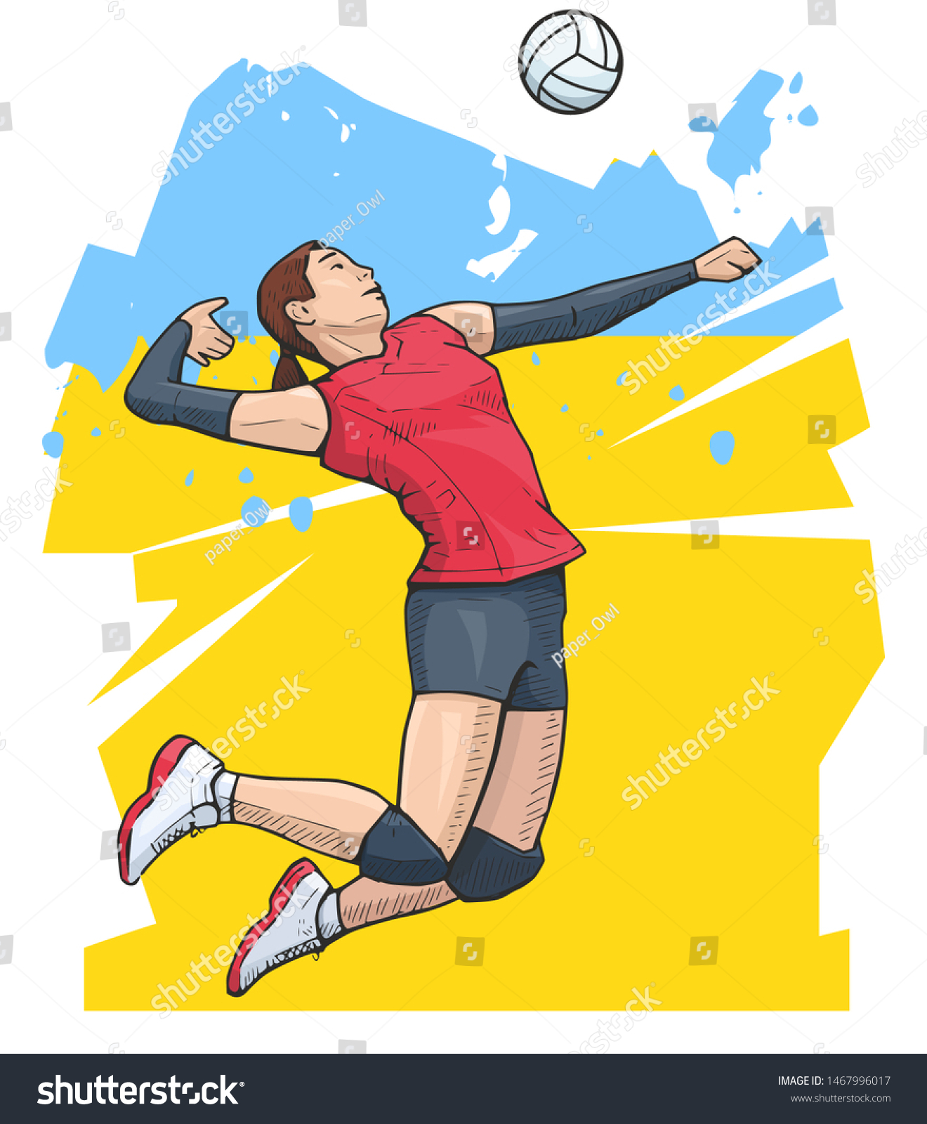 Dynamic player serving illustration