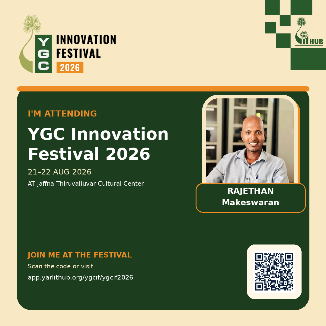 RAJETHAN attending YGC Innovation Festival 2026