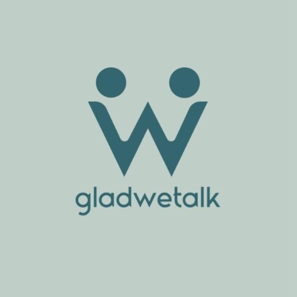Glad we talk logo