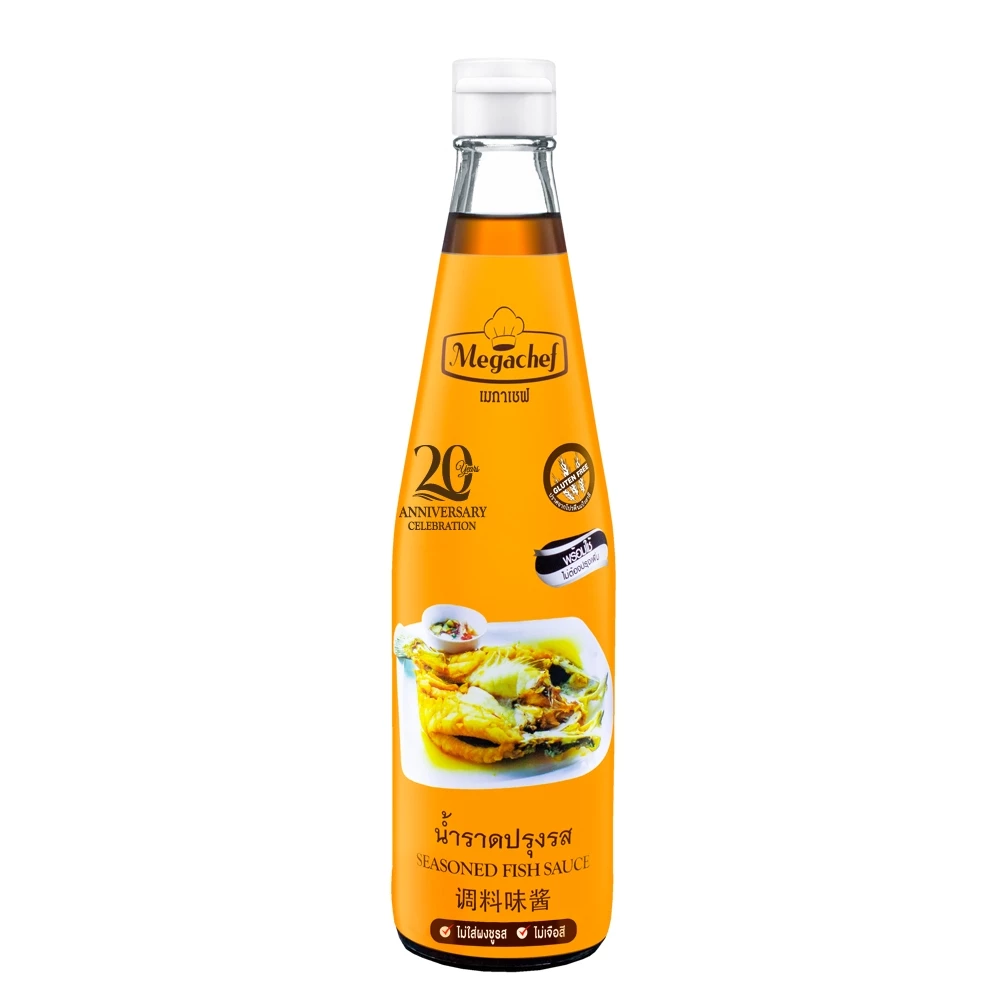 MEGACHEF SEASONEDFISH SAUCE น้ำราดปรุงรสเมกาเชฟ 500 มล.
