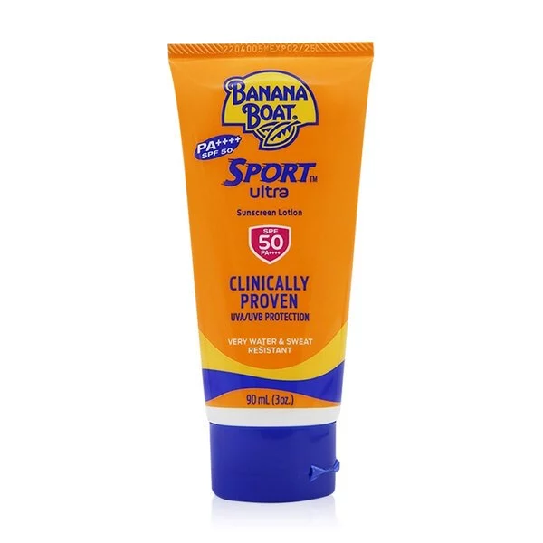 BANANA BOAT ครีมกันแดด บานาน่าโบ๊ท สปอร์ต อัลตร้า ซันสกรีน โลชั่น SPF50 PA++++ 90ml
