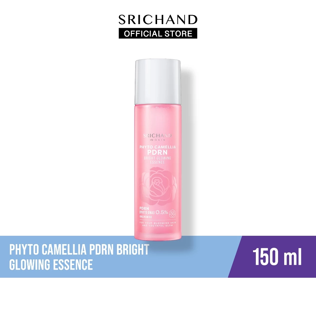 SRICHAND ศรีจันทร์ ไฟโต คามิลเลีย ไบร์ท โกลว์อิ้ง เอสเซนส์ Phyto Camellia PDRN Bright Glowing Essence 150 ml