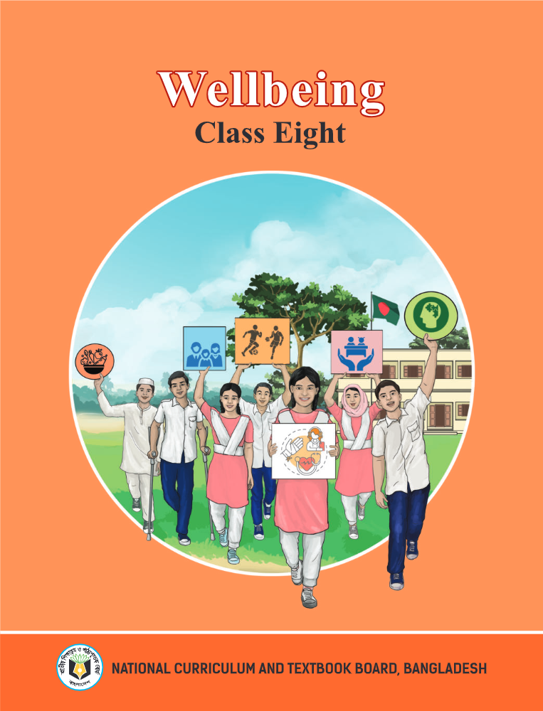 NCTB Class 8 Wellbeing Book PDF 2024 English Version
