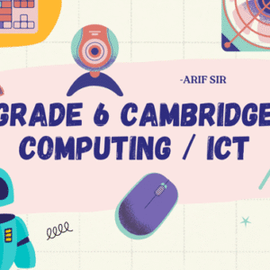 cambridge grade 6 ICT computing