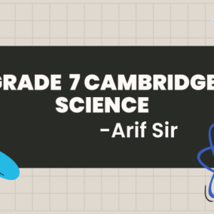 grade 7 cambridge Science