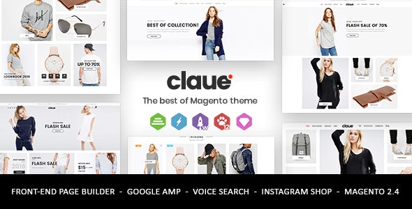 Discount 30% Claue Magento theme and Lusion wordpress theme