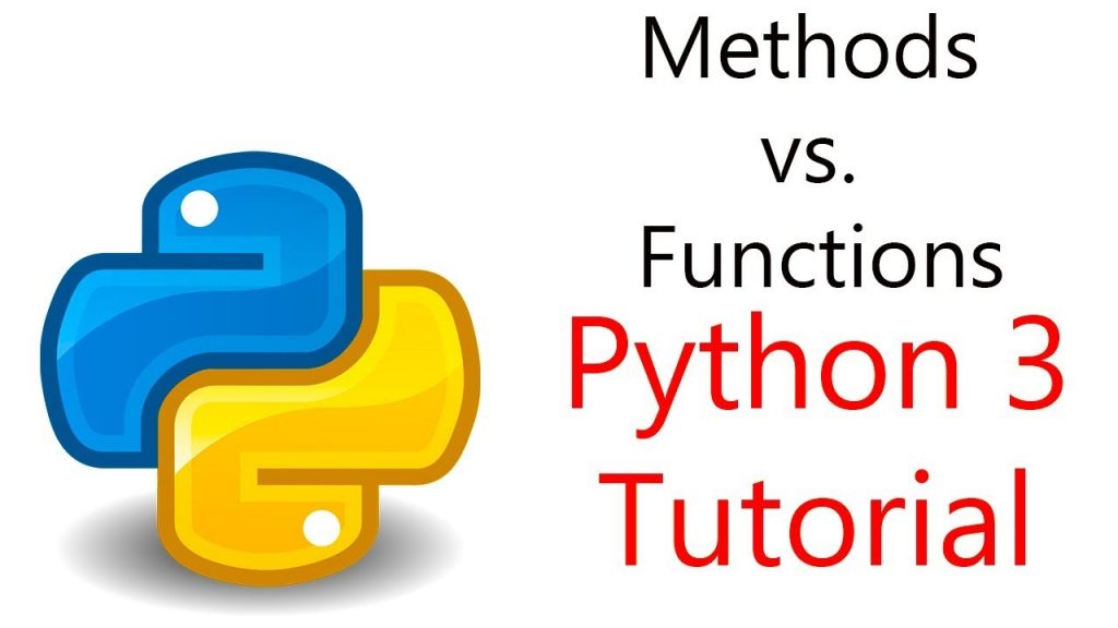 Key differences between Python methods vs functions