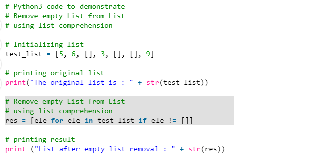 Empty List Python: How To Make And Remove From A List Of Lists In Python?