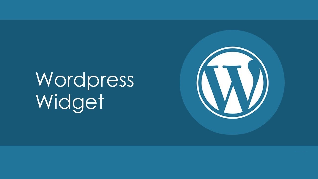 WordPress widget Step by step to build it for your website