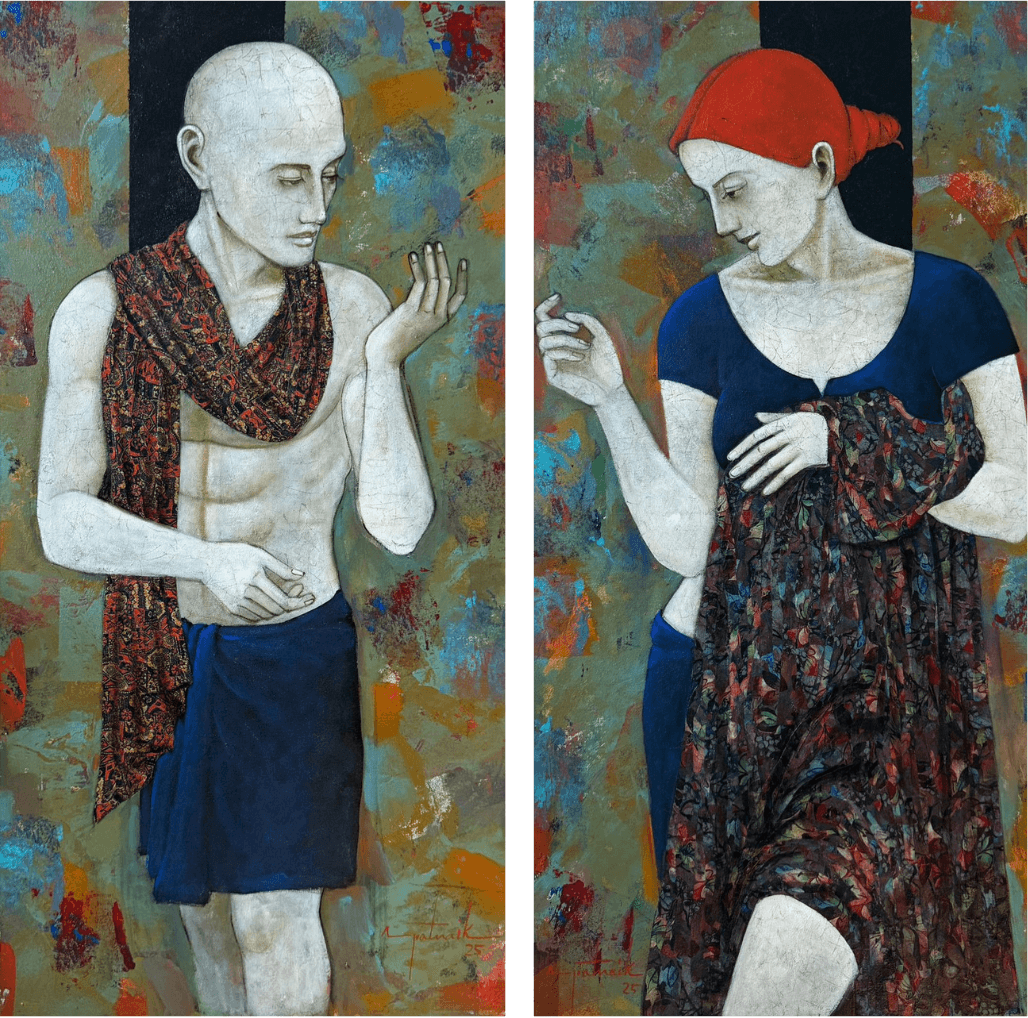 Unspoken Feelings (Set of 2) by Asit Patnaik