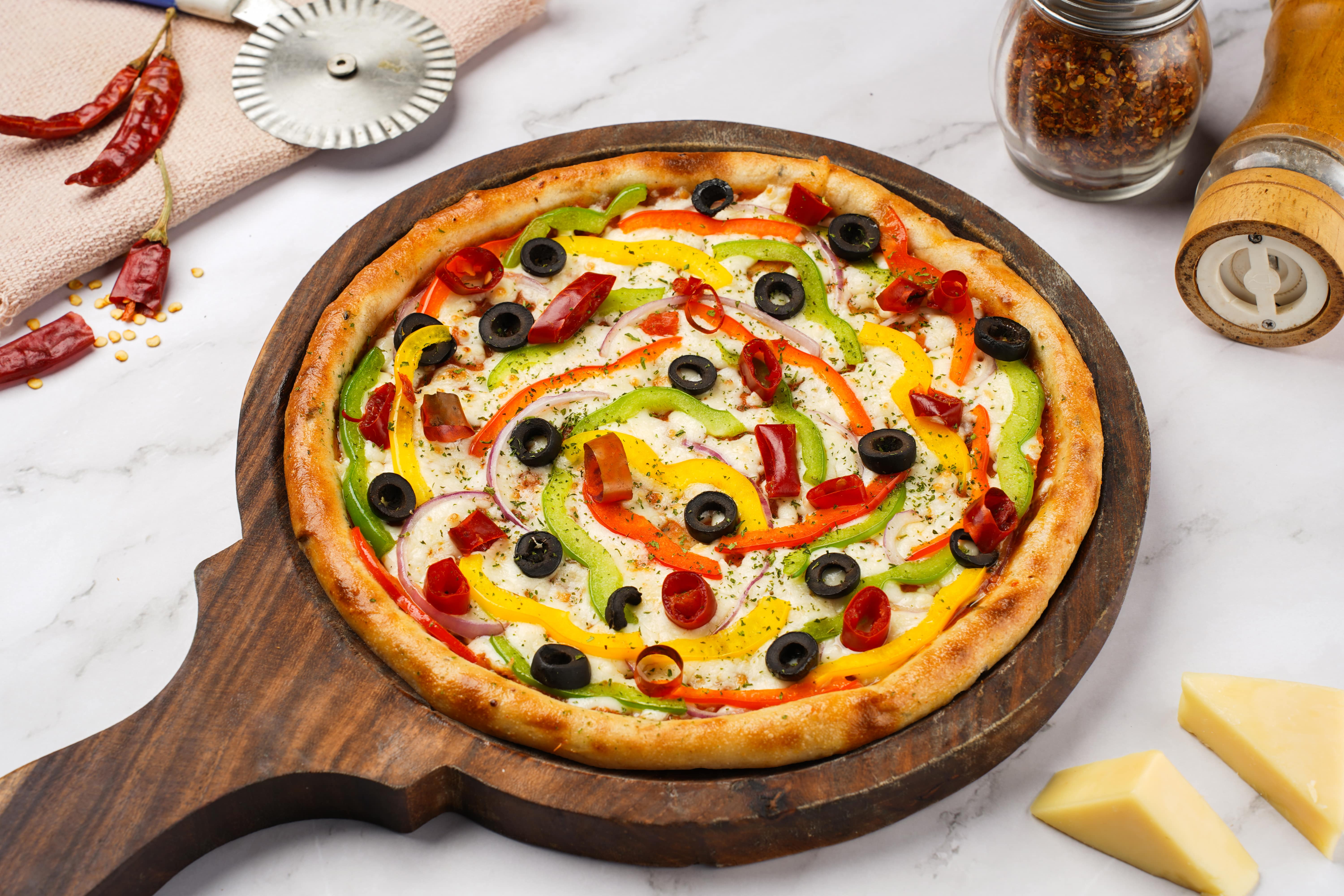 Farmhouse multigrain pizza