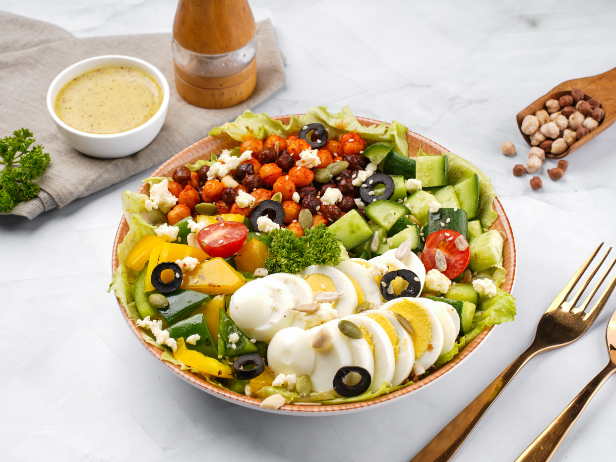 Greek egg salad