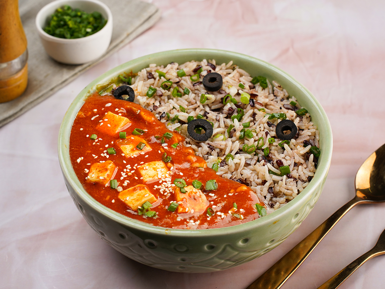Gochujang Korean Chilli Paneer Bowl