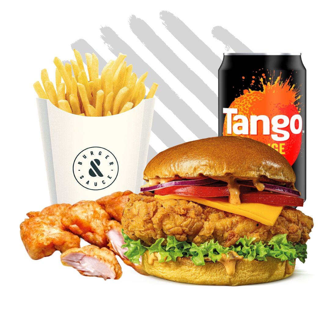 The Burger Combo Deal (Chicken)