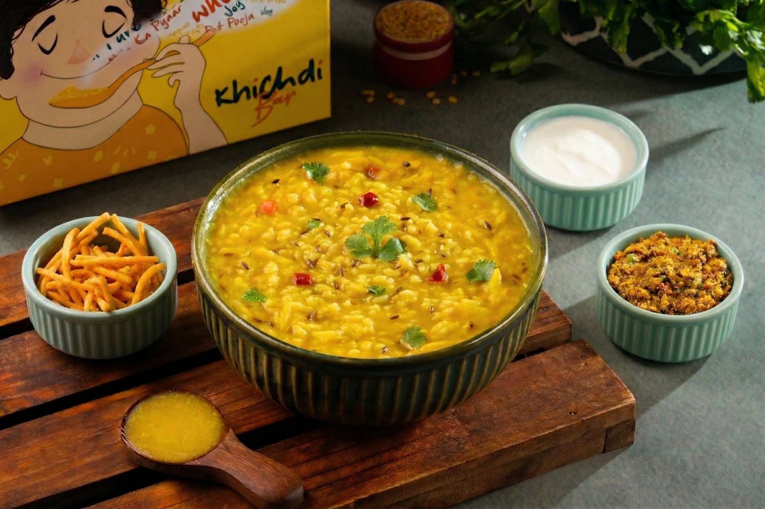 Plain Dal Khichdi