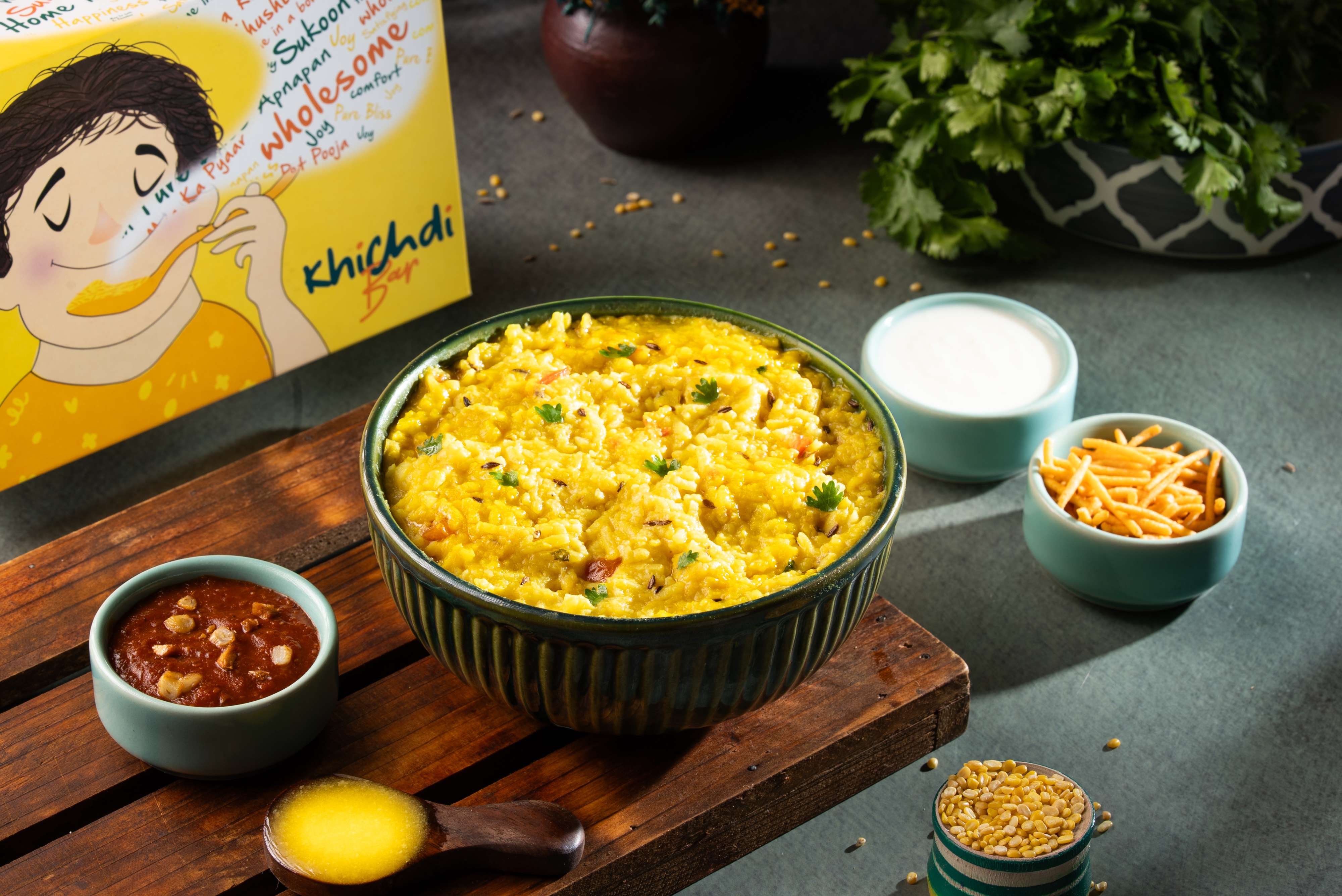 Plain Dal Khichdi