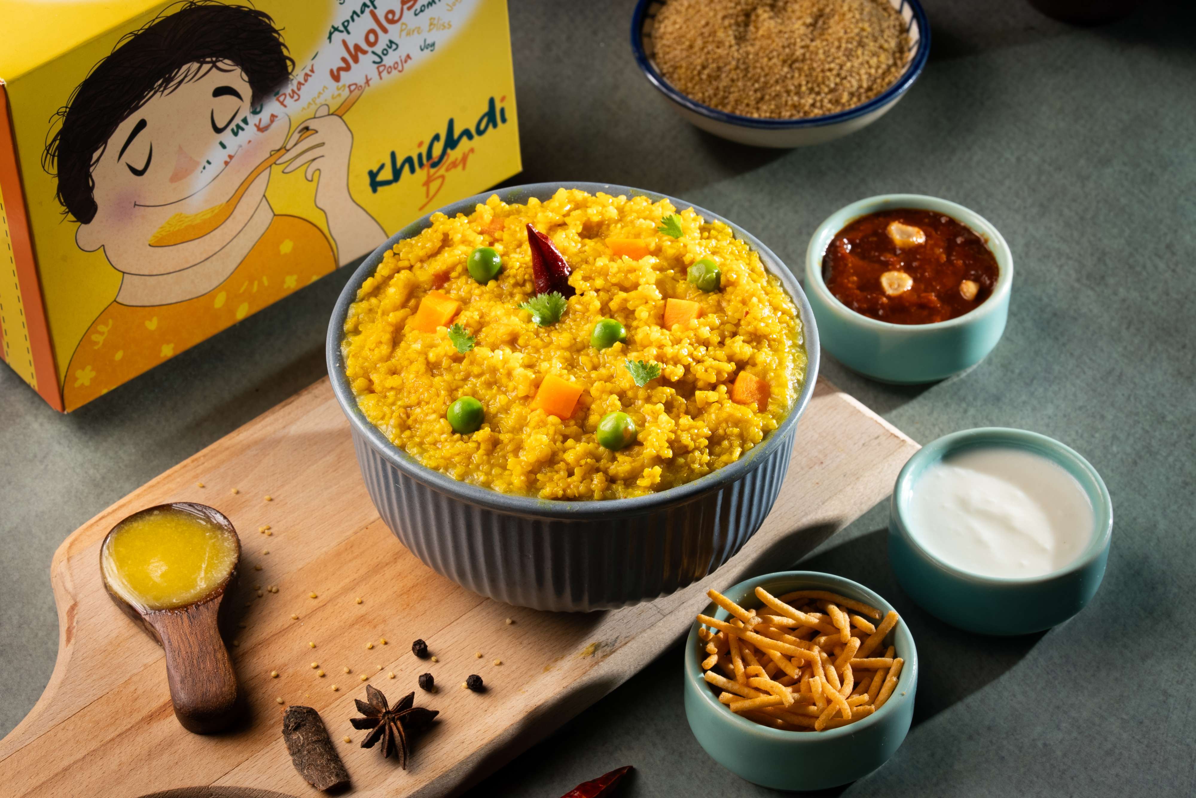 Quinoa Khichdi - High Protein (Millet)