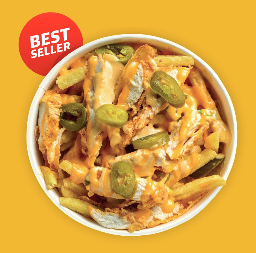 Chicken & Cheese Fries (TASTY)