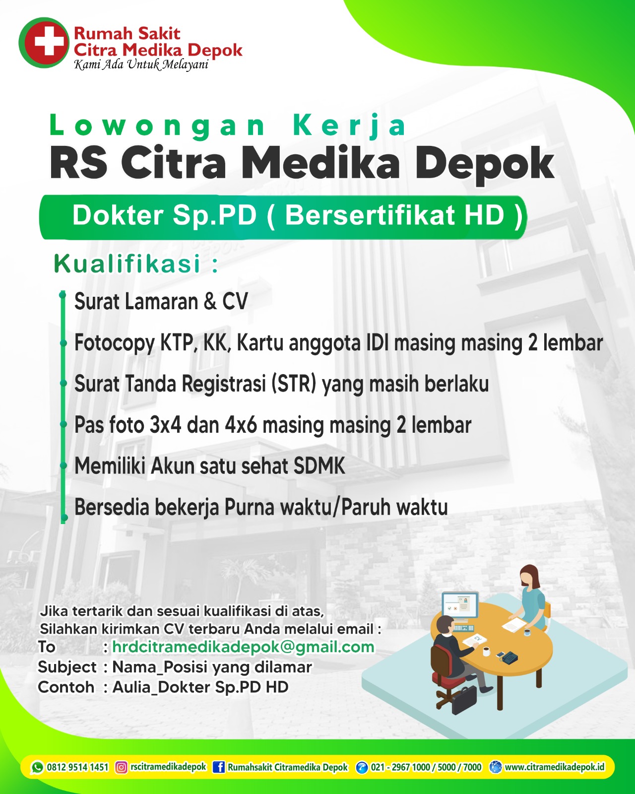 Dokter Spesialis Penyakit Dalam (Bersertifikat HD)