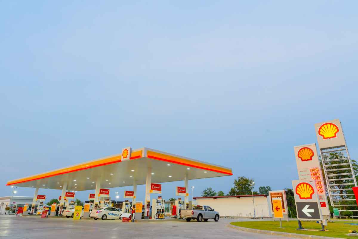 Shell เติมน้ำมัน