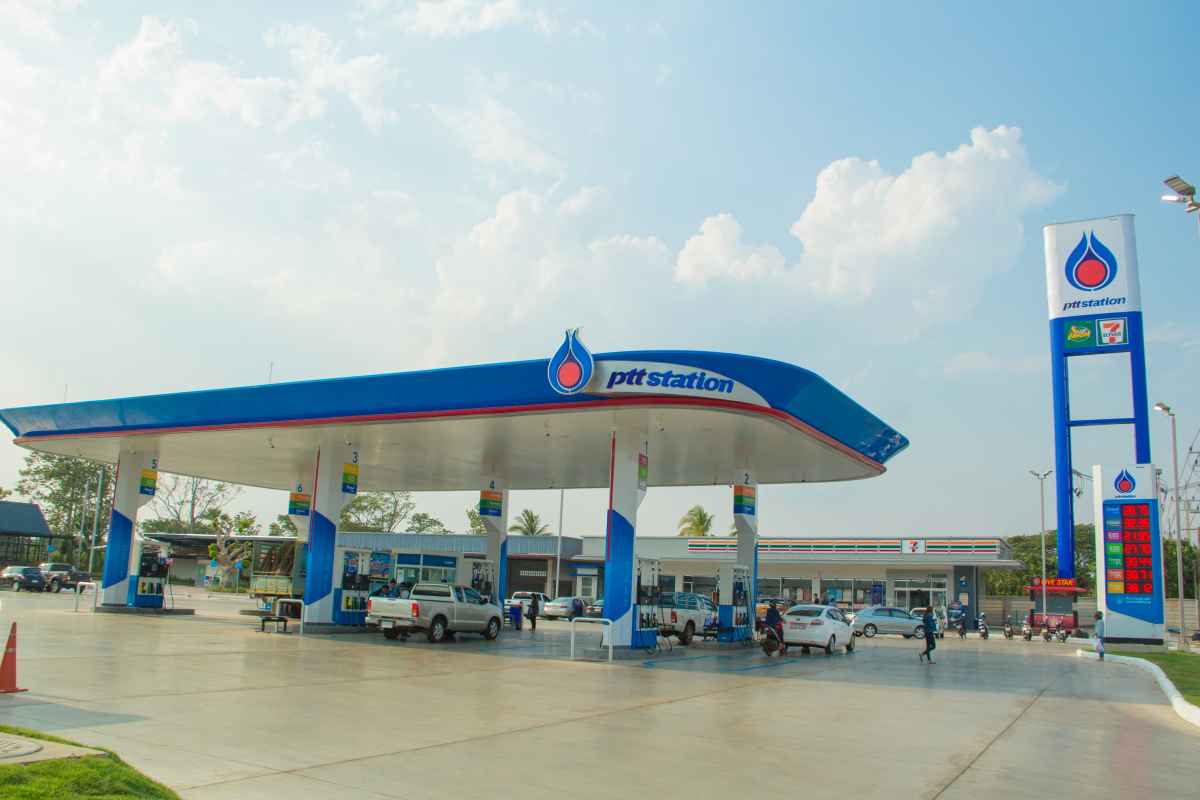 PTT Station เติมน้ำมัน