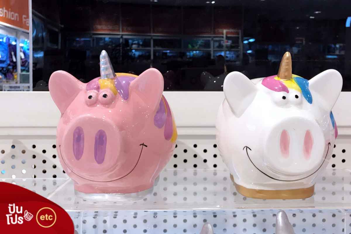 Zeen Zone กระปุกออมสิน หมู Unicorn ลดเหลือ 156.- Zeen Zone กระปุกออมสิน หมู Unicorn ลดเหลือ 156.-