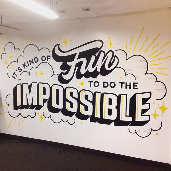 Desain Mural Kantor