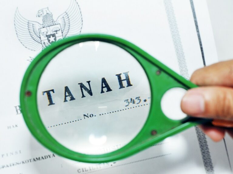Buku Tanah dan Sertifikat Tanah