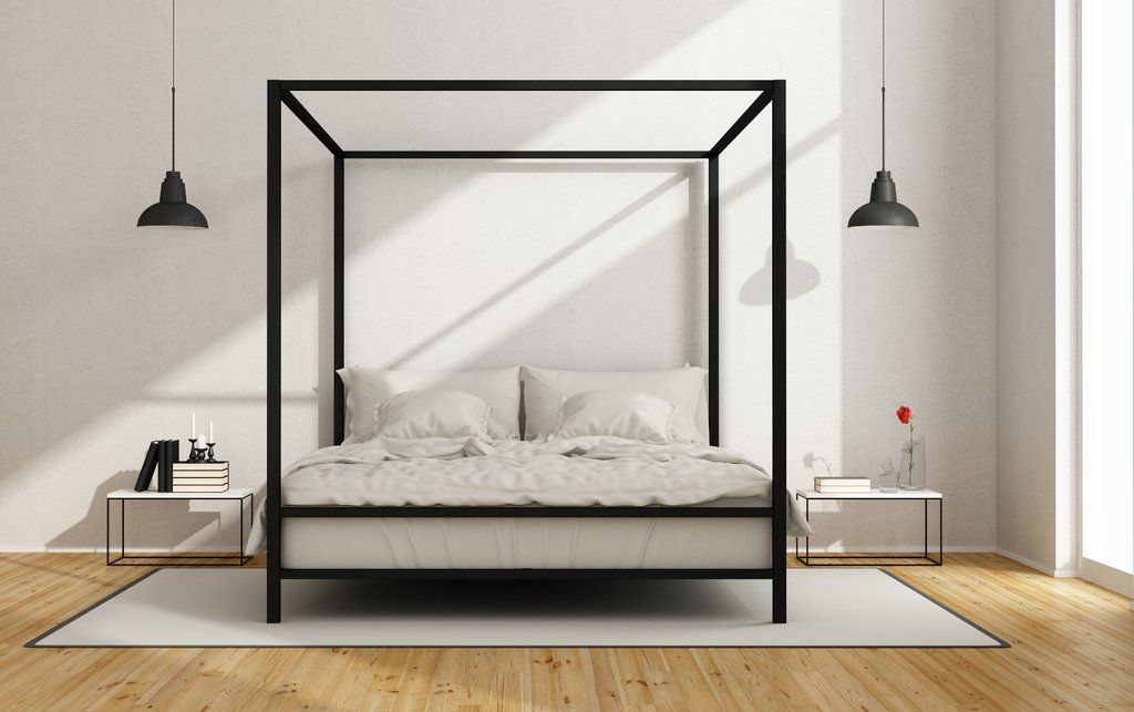 Kamar Minimalis Monokrom