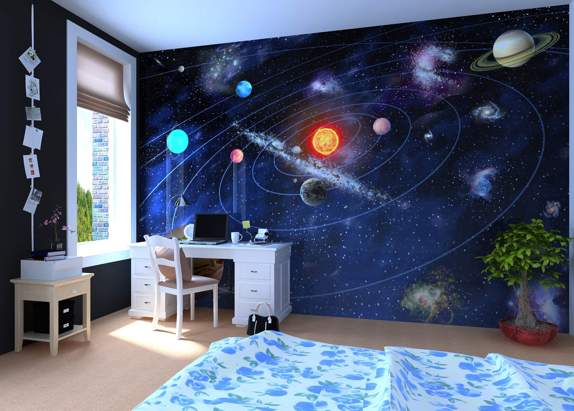 Motif Wallpaper Dinding