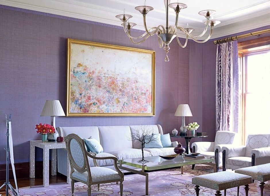 Warna Lavender Ruangan