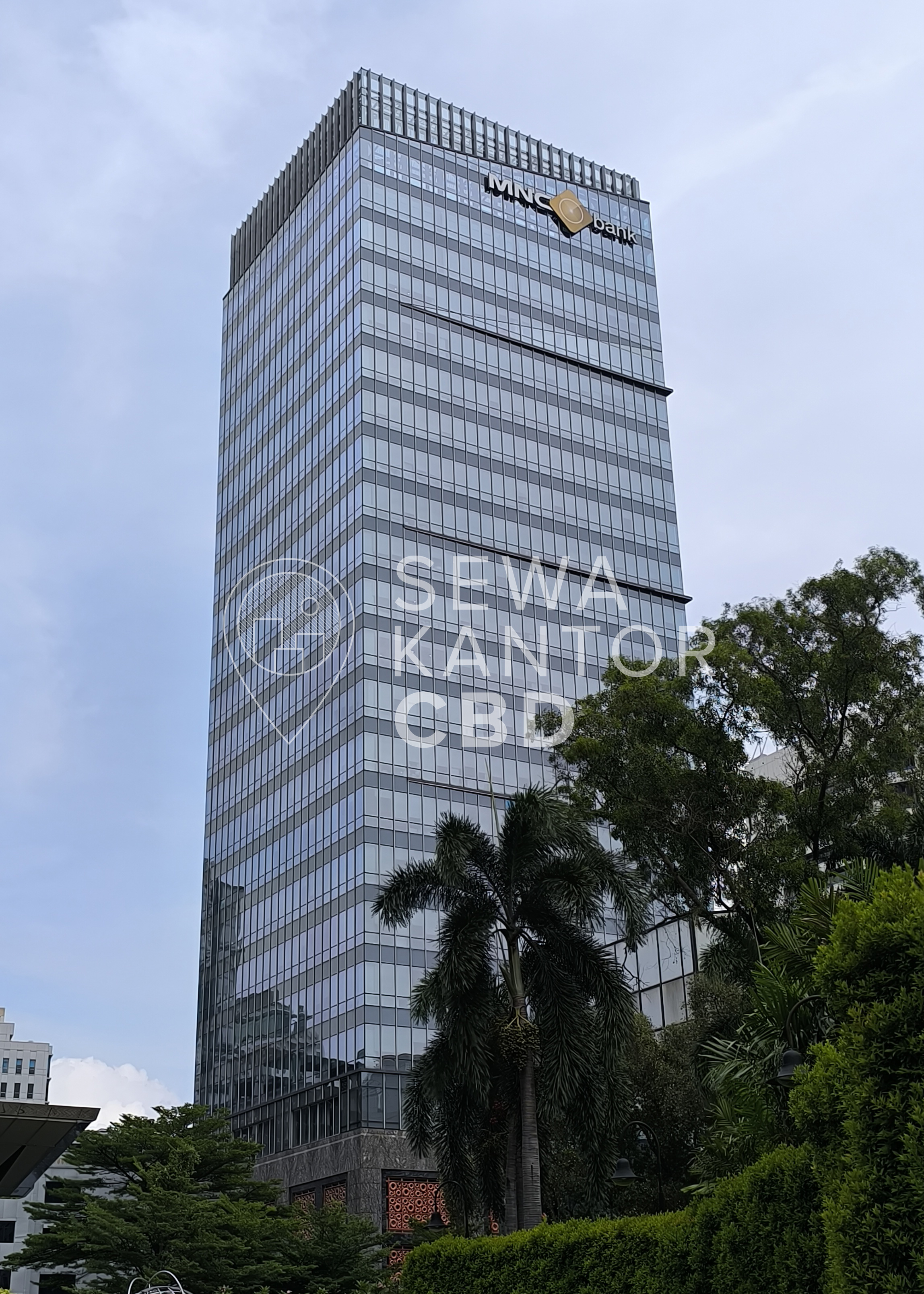 MNC Bank Tower Exterior