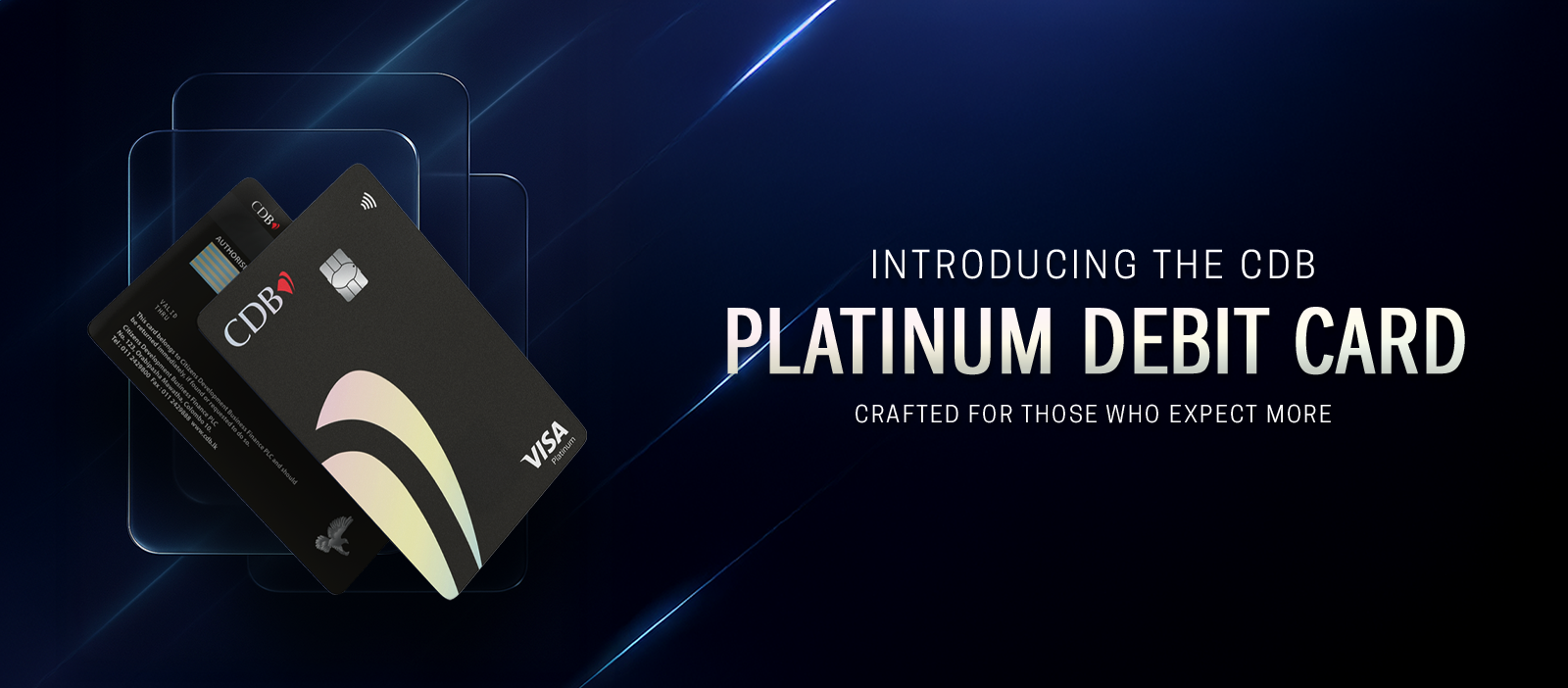 Platinum Debit Card Banner