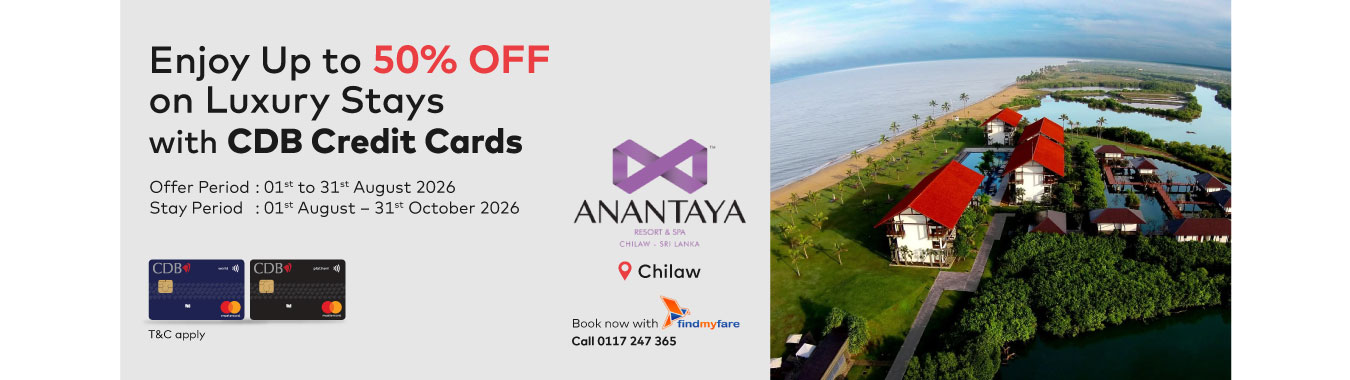 Enjoy Up to 50% OFF at Anantaya Resorts & Spa – Chilaw
