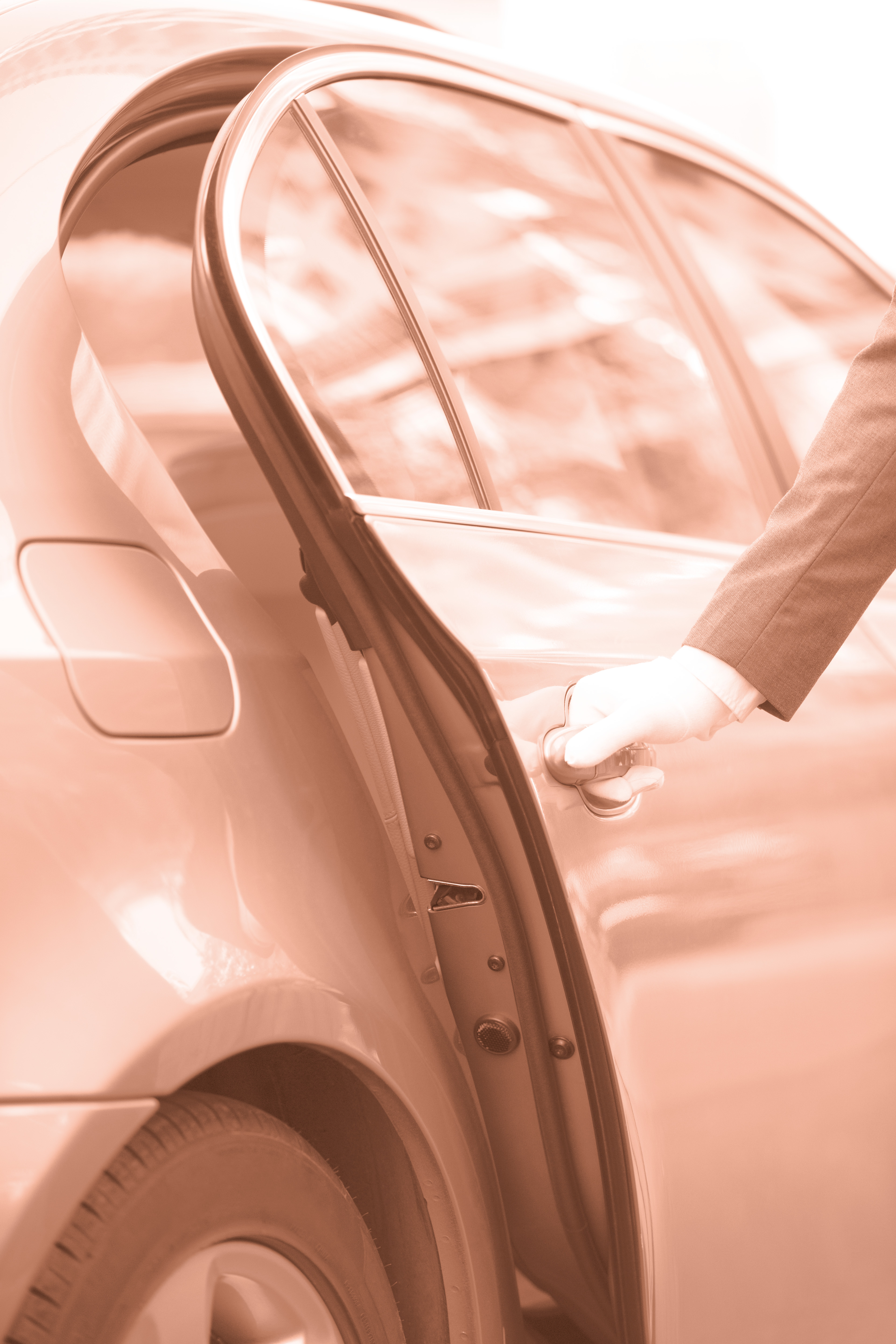 Two people shaking hands, representing trusted access to opportunity