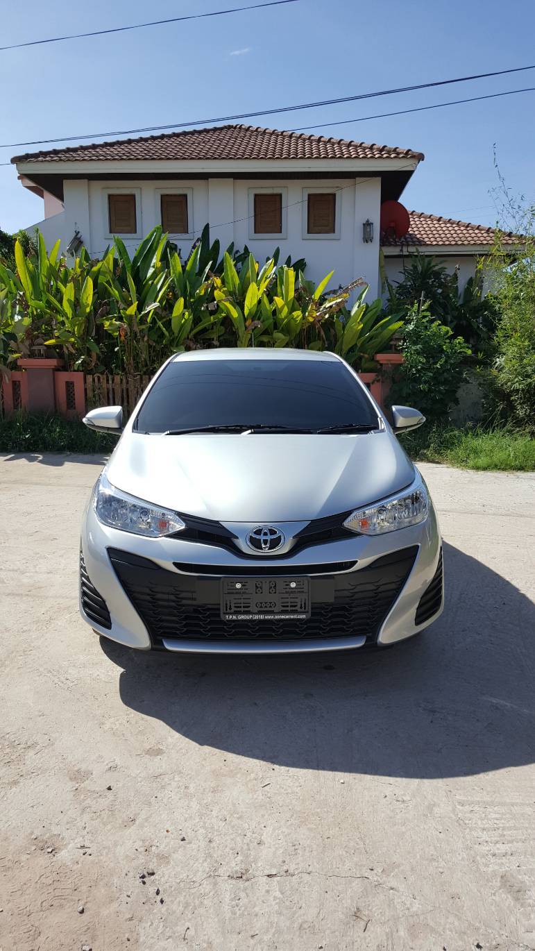 เช่ารถ รถเช่า อุดรธานี Toyota Yaris 2018