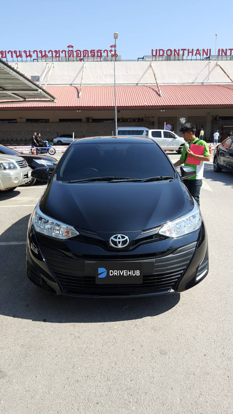 เช่ารถ รถเช่า อุดรธานี Toyota Yaris 2018