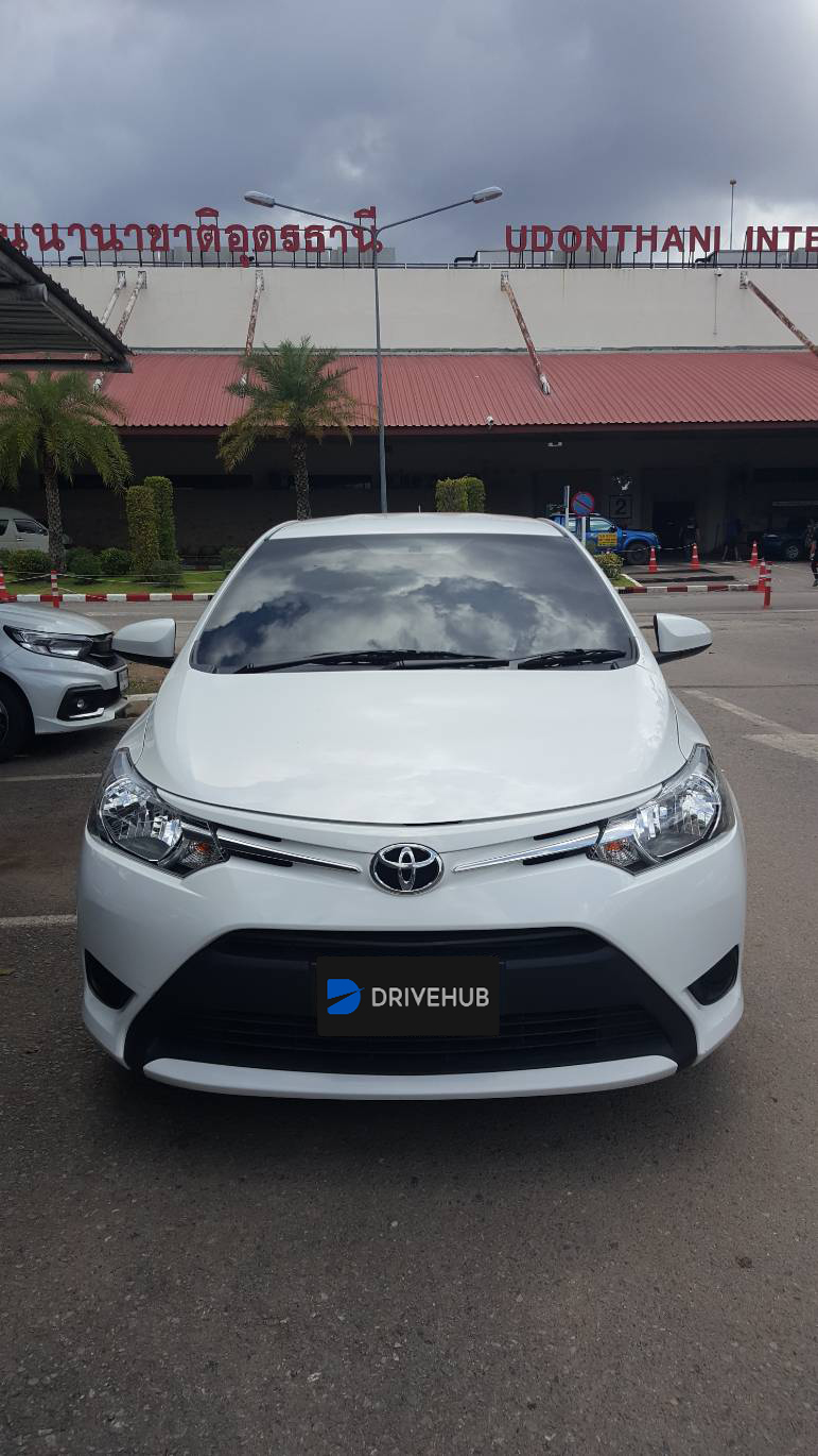 เช่ารถ รถเช่า อุดรธานี Toyota Vios 2015
