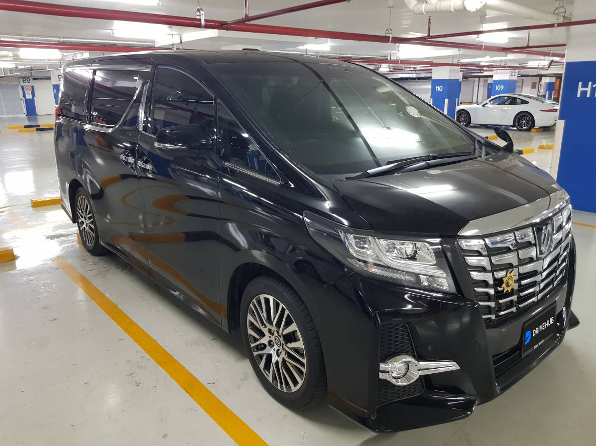 เช่ารถ รถเช่า ชลบุรี Toyota Alphard 2018