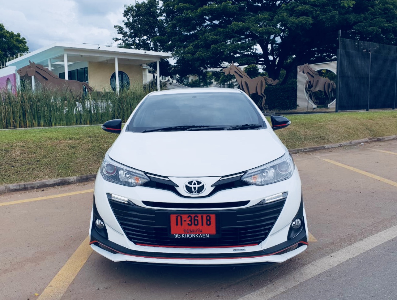เช่ารถ รถเช่า ขอนแก่น Toyota Yaris 2018