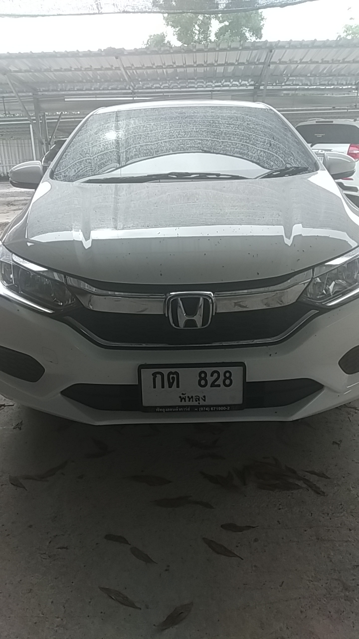 เช่ารถ รถเช่า หาดใหญ่ Honda City 2018